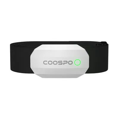 COOSPO BLE ANT+ Heart Rate Monitor Black Chest Belt Strap Sports Wireless Sensor Fitness for Wahoo Garmin Bike Computer