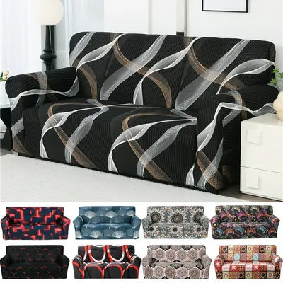 Stretch Sofa Cover Slipcover Couch Covers for 3 Cushion Couch Sofa pet Friendly Furniture Protector Sofa with Elastic Bottom