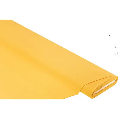 Tissu coton "uni", jaune colza, série "Dana"