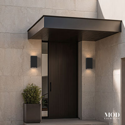 Harlow | Modern Outdoor Sconce | Warm White (3000k) | MOD LIGHTING