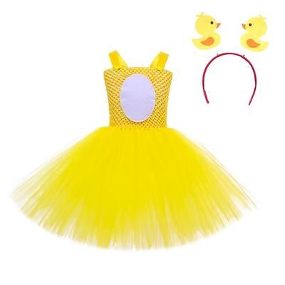Tutu Vestaglia Fantasia animale Vestiti Divertente Bambini Ragazze Halloween Carnevale Pasqua Carnevale Feste Vestirsi