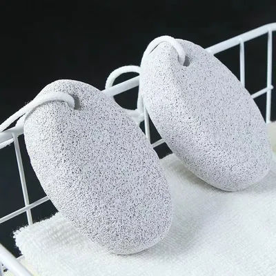 1 Piece Natural Pumice Stone - Foot Hard Skin Callus Remover Dead Skin Pedicure Tool, Smooth Skin Z Foot Care Piedra pómez