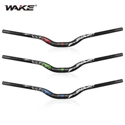 WAKE Mountain Bike High-Strength Aluminum Alloy Handlebar / 780mm X 31.8mm, Bicycle Accessory Cycling Handlebar
