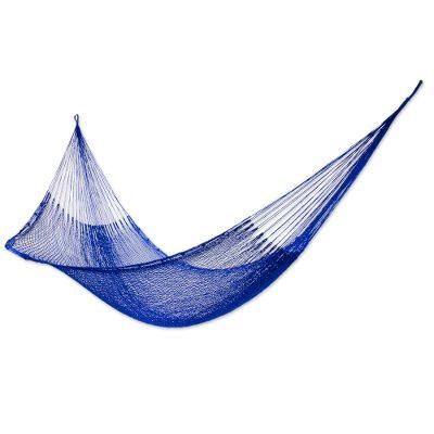 Hammock, 'Blue Sonata' (single) - Solid Rope Hammock