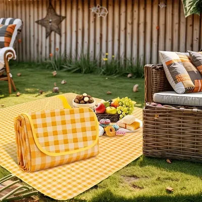 Tapis de pique-nique en plein air, imperméable, résistant à l'humidité, tapis de sol de Camping, couverture de pique-nique épaisse pour les activités de plein air et la terre d'herbe