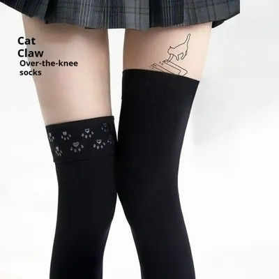 Bas antidérapants en Silicone pour femmes, 70/50/40cm, chaussettes fines et transparentes, cuisses hautes, uniforme de Style japonais, chaussettes hautes au genou JK