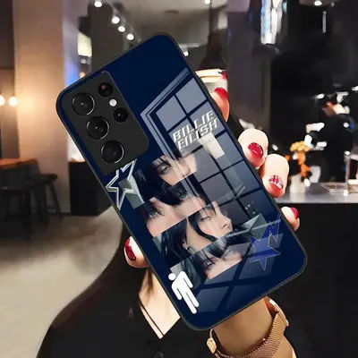 Coque de téléphone SINGER b-billie Eilish, étui en verre pour Samsung S25 Plus S20 S20 Plus S22 Ultra S23 FE S21 Plus S21 Ultra