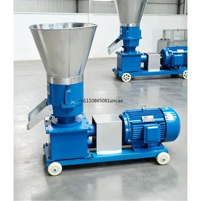100-150kg/h Pellet Machine Animal Feed Food Pelletizer Farming Granulator with Motor