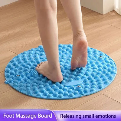 Planches d'acupression de Massage de Yoga des pieds, plaque de pression des orteils, coussinets de Massage méridiens pour Jogging, thérapie en pierre, tapis de réflexologie, Relaxation