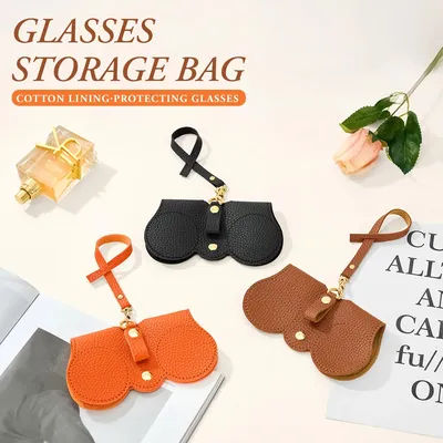 Glasses Storage Bag, Sunglasses Storage Bag, Hanging Sunglasses Portable Storage Box, Hanging Bag, Sunglasses Case, Myopia Glasses