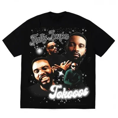 Fally Ipupa Merch T-shirt à manches courtes pour hommes, vêtements unisexes, vêtements décontractés pour femmes, hauts Y2K