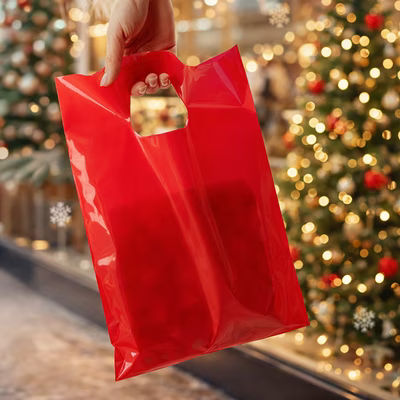 Red Handle Bag 12" x 15" 100 pack H1215RD1