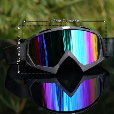 Lunettes de moto anti-poussière, lunettes de course coupe-vent pour hommes et femmes, motocross, cyclisme, ski, lunettes de vélo tout-terrain