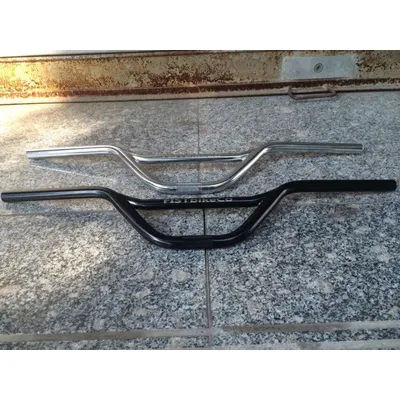 GR FGFS Heat treatment action BMX Fixed Gear Bicycle Handlebar 28.5” Low Profile Corssbar Fully Heat Treated Cr-Mo Tubing