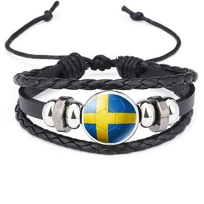 Partita mondiale di calcio 2026 Braccialetto Calciatore Cosplay Adulti Unisex Mascherata Feste Incontro Vestirsi
