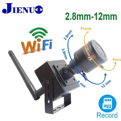 1080P 5MP 2.8mm-12mm Lens zoom Mini wireless Ip Camera Wifi Audio Full HD Cctv Security Surveillance Home Camera Onvif