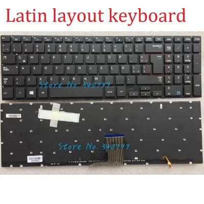 NEW SP/LA For Samsung 770Z5E NP770Z5E NP780Z5E NP880Z5E NP670Z5E Latin Spanish Keyboard Black Backlit