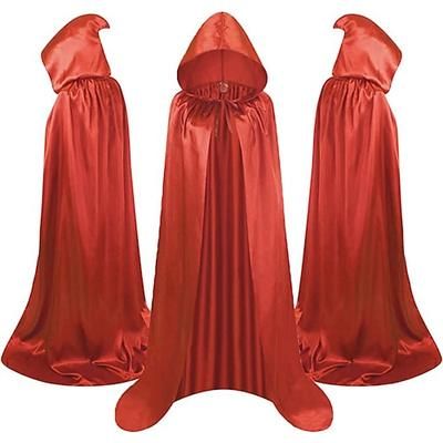Retrò Vintage Punk Gotico Medievale Mantello con Cappuccio Scialli Medico della peste Vichingo Ranger Elfico Costume Per uomo Per donna Celtico Vichingo Fantasia Mascherata Festa / Sera Adulti