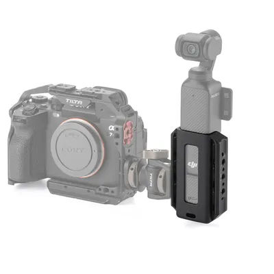 Cage TILTA pour DJI Osmo Pocket 4 Pro, adaptateur de fixation pour Pocket 3/4, accessoire de base fixe pour montage sur voiture, compatible avec DJI Pocket 4/3 TA-T65-AME-B