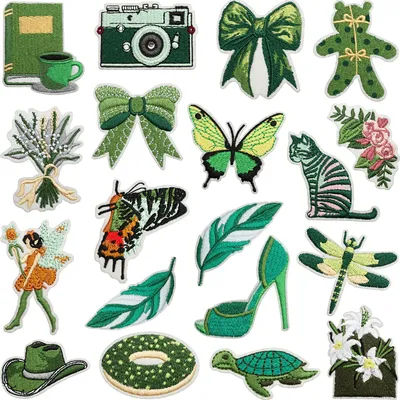 Emblem Clothing Accessories Badge Sticker Embroidered Embroidery Sticker Iron-on Patches