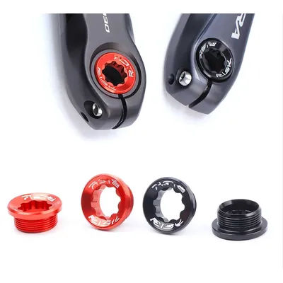 M20 Bottom Bracket Bolts Crankset Cover Cap For Shimano Hollowtech Bicycle Crank Bolts Aluminum Bike Parts Set