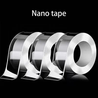 1PC 20/30/50mm Width Nano Tape Extra Strong Double-sided Adhesive Tape Removable Waterproof Mounting Tape