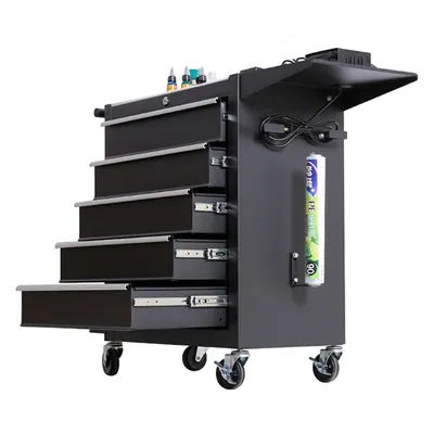Esthetician Salon Trolley Cart Tattoo Barber Tool Box