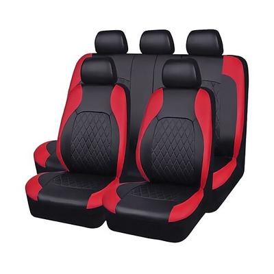9 pezzi Copertura sedile auto per Set completo Morbido Durevole Vestibilità universale per Autovettura / SUV / Auto