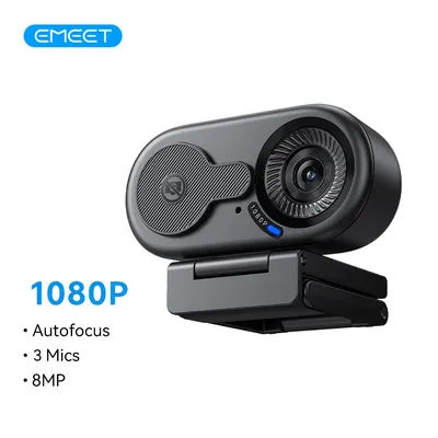 4K/2K/1080P Webcam EMEET C100 USB Computer Camera for Living/ Video Call/ Conference