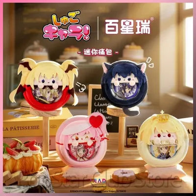 Official Shugo Chara! Mini Plush Bag Badge Pouch Earphone Case Anime Peripheral Kawaii Pendant For Anime Fans Decoration Gifts