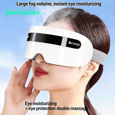 JianYouCare Electric Vibration eye massager Steam eyes atomizing moisturizer Bluetooth Music Dark Circles Remove Improve Sleep