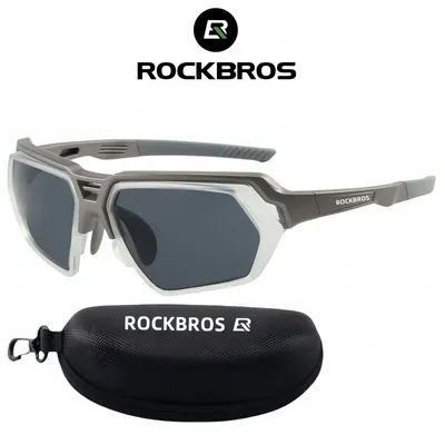 2026 New ROCKBROS Bicycle Glasses Photochromic Protective Glasses Windproof Bicycle Outdoor Sports Sunglasses