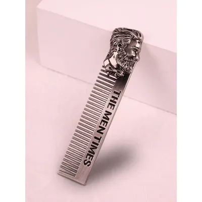 1 Pc Advanced Metal Comb, Fine Tooth Comb, Anti Static, Heat Resistant, Portable Travel comb，Special for real hair wigs