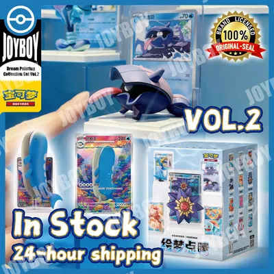In Stock 100%Original Pokemon PTCG Dream Painting Collection volume 2 151 Figure Set Vol.2 Ornament Collection Card Toy Gift Box