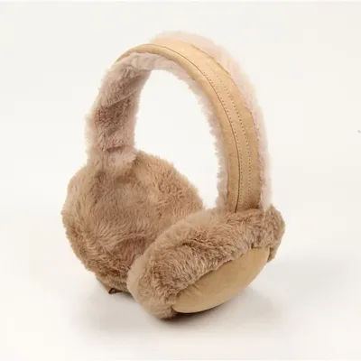 En plein air femmes hommes Protection contre le froid hiver chaud doux cache-oreilles pliable oreillettes moelleux cache-oreilles
