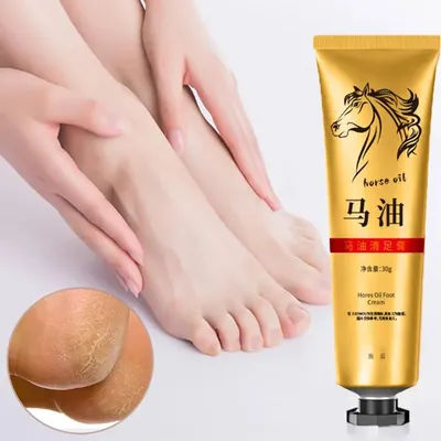1/3/5PCS Natural Horse Oil Hand Foot Care Premium Cream Dry Skin Hands Feet Repairing Balm Cracked Cream Hands Foot Care