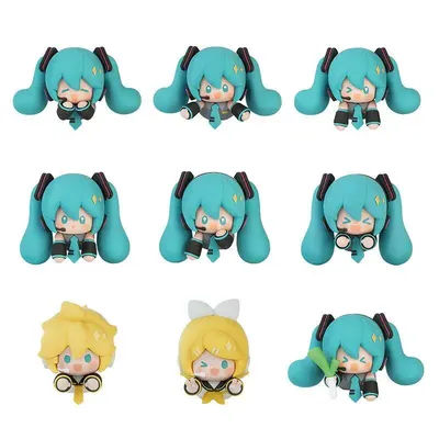 Piapro Characters Refrigerator Magnet Hatsune Miku Kagamine Rin/Len Anime Peripheral Fingertip Doll Magnetic Sticker Ornament