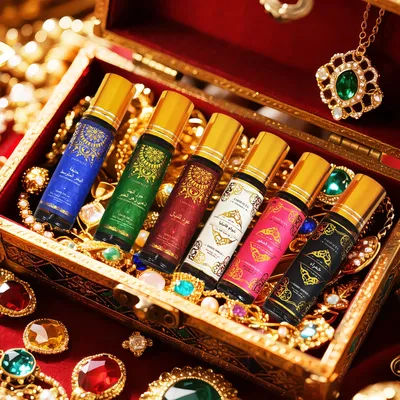 8PC/1PC 10ml Roller Essential Oils Eid al-Fitr Gift Humidifier Six Long Lasting Scents