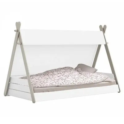 B2B Mother Child Sleeping Twin House Wooden Frame Montessori Toddlers Kids Floor Baby Bed for Babies
