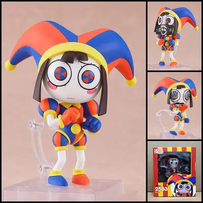 【In Stock Now】The AmazingDigitalCircus Anime Figure 2583 - Pomni the Jester, Swappable Faces Movable Joints Action Figure
