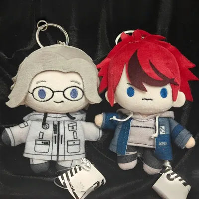 Genuine The Hundred Line Chibi Eyes Plush Toy Anime Character Takumi Sumino Eito Aotsuki 10cm Stuffed Plush Doll Toy