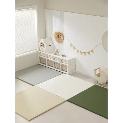 NEW INDOOR 120CM Baby Floor Kids Carpet Bebe Mattress PU Foam Baby Blanket Educational Toys Play Mat for Children
