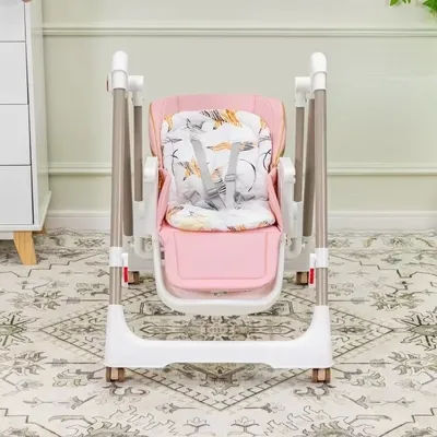 Foldable Adjustable Height Swing Baby Feeding Chair for Feeding