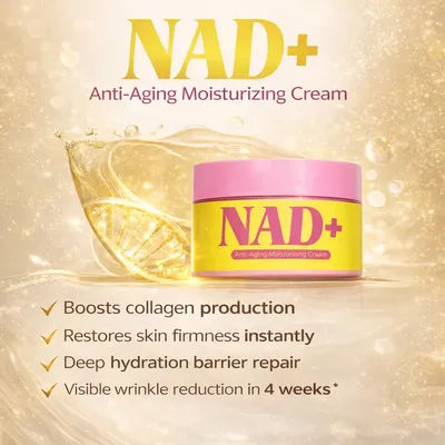 Moisturizing, Deep Moisturizing and Hydrating Cream Powered by NAD+,Skin Firming Facial Cream for Women ,Korean Skincare 50ml