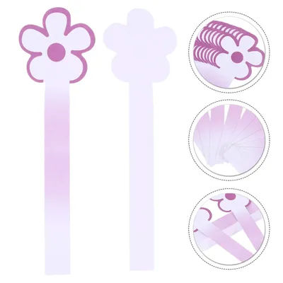 100Pcs Perfume Test Strips Flower Shape Paper for Essential Oil Testing Fragrance Aromatherapy Scents Tester Perfume Test Strips