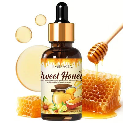 30ml Honey Essential Oil Long Lasting Sweet Fragrance Body Oil Skin Care Massage Relaxation Holiday Gifts For Friends