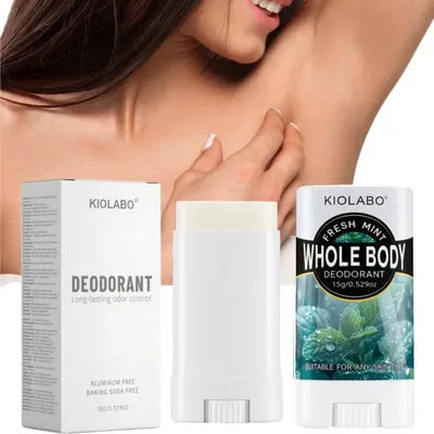 15g deodorizing cream, compact and portable, keeps fresh all day long, suitable for armpits/body/private parts, suitable for var