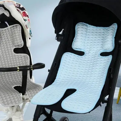 Summer Baby Stroller Cushion Cooling Seat Mats for Kids Pram Comfortable Soft Baby Sleep Cushions Outdoor Breathable Pram Pads