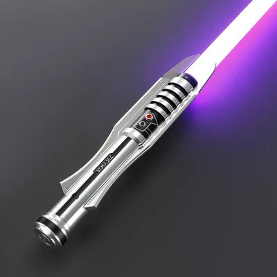 DamienSaber Darth Revan Variant Saber Heavy Dueling Lightsaber Metal Handle Smooth Swing Sword with Motion Control Bluetooth