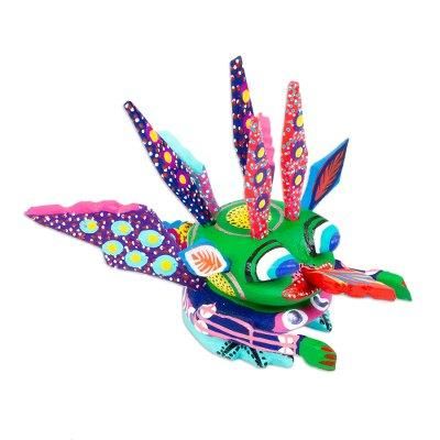 Crazy Martian,'Colorful Alebrije Figurine from Mexico'
